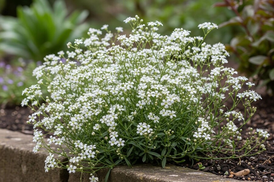 Polster-Schleierkraut Gypsophila repens 'Alba' 5-10 Topf 9x9 cm (P9) Gypsophila repens 'Alba'