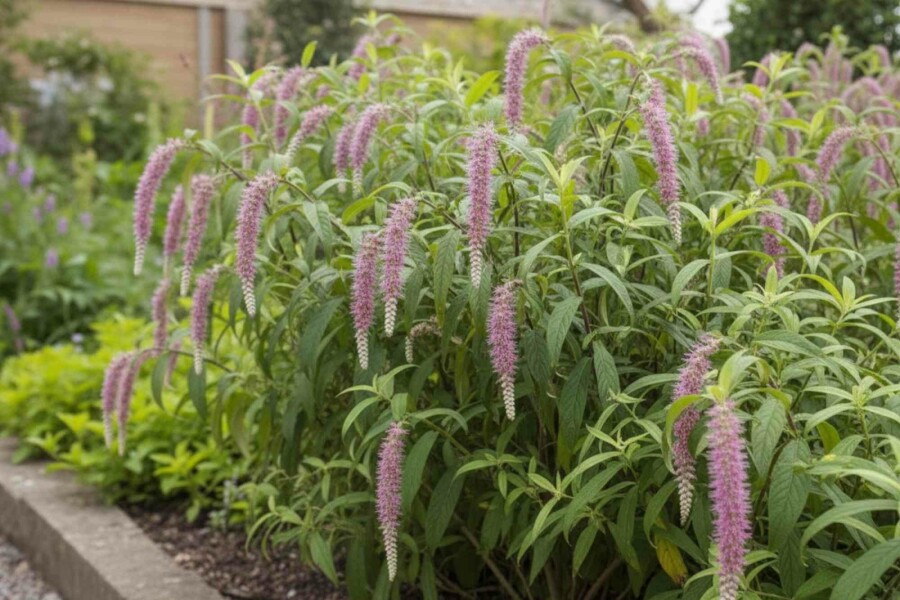 Blütenkerze Rostrinucula dependens strauch Rostrinucula dependens Strauch