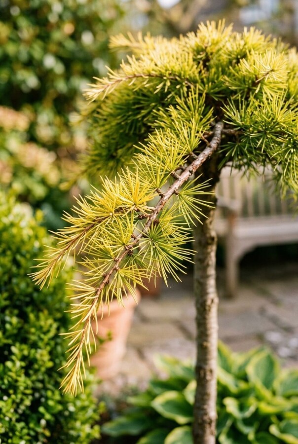 Himalaya-Zeder 'Lime Glow' auf Stamm kaufen | Heijnen Pflanzen