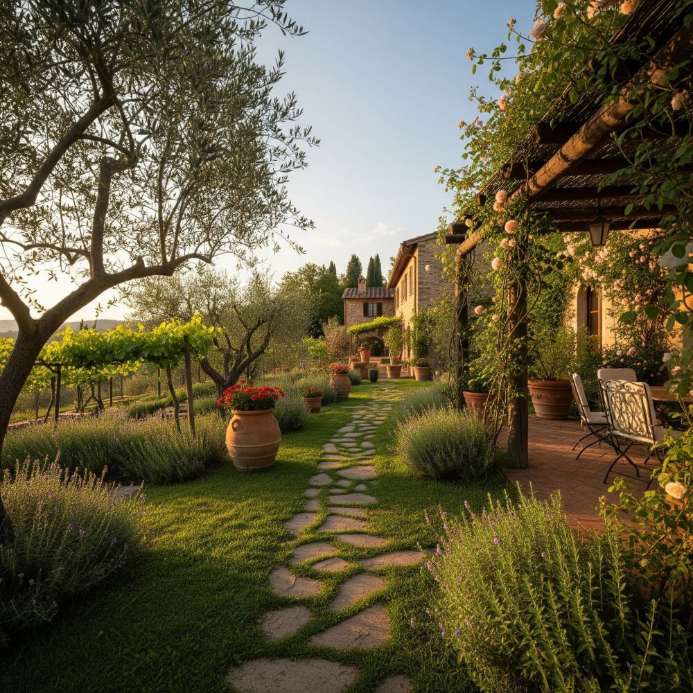 Erstellen Sie Ihren eigenen toskanischen Garten: Pflanzen und Tipps für ein mediterranes Ambiente
